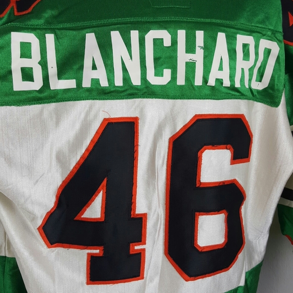Vintage Harv-al Athletic team uniforms Boston Blanchard #46 Jersey Men Size XL - Picture 3 of 8